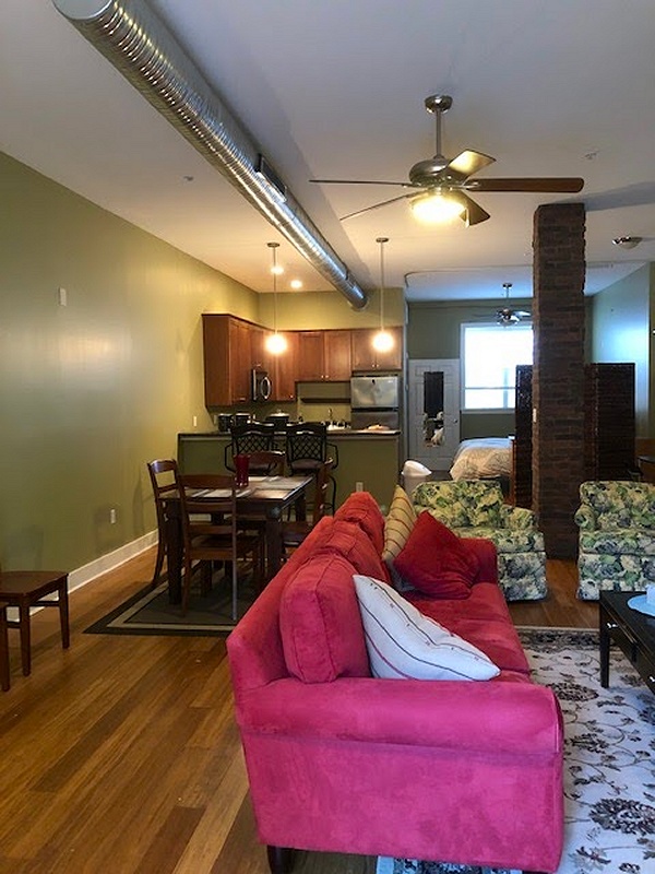 interior painting in Tallahassee, loft walls