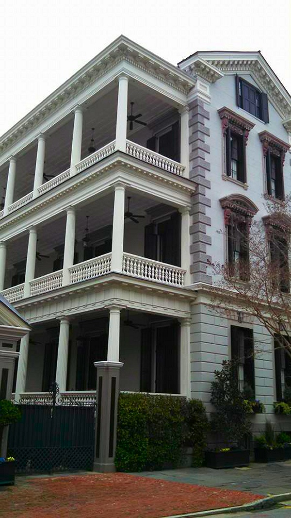 exterior painting in Tallahassee, porches and railings